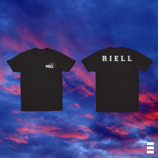 RIELL Black T-Shirt