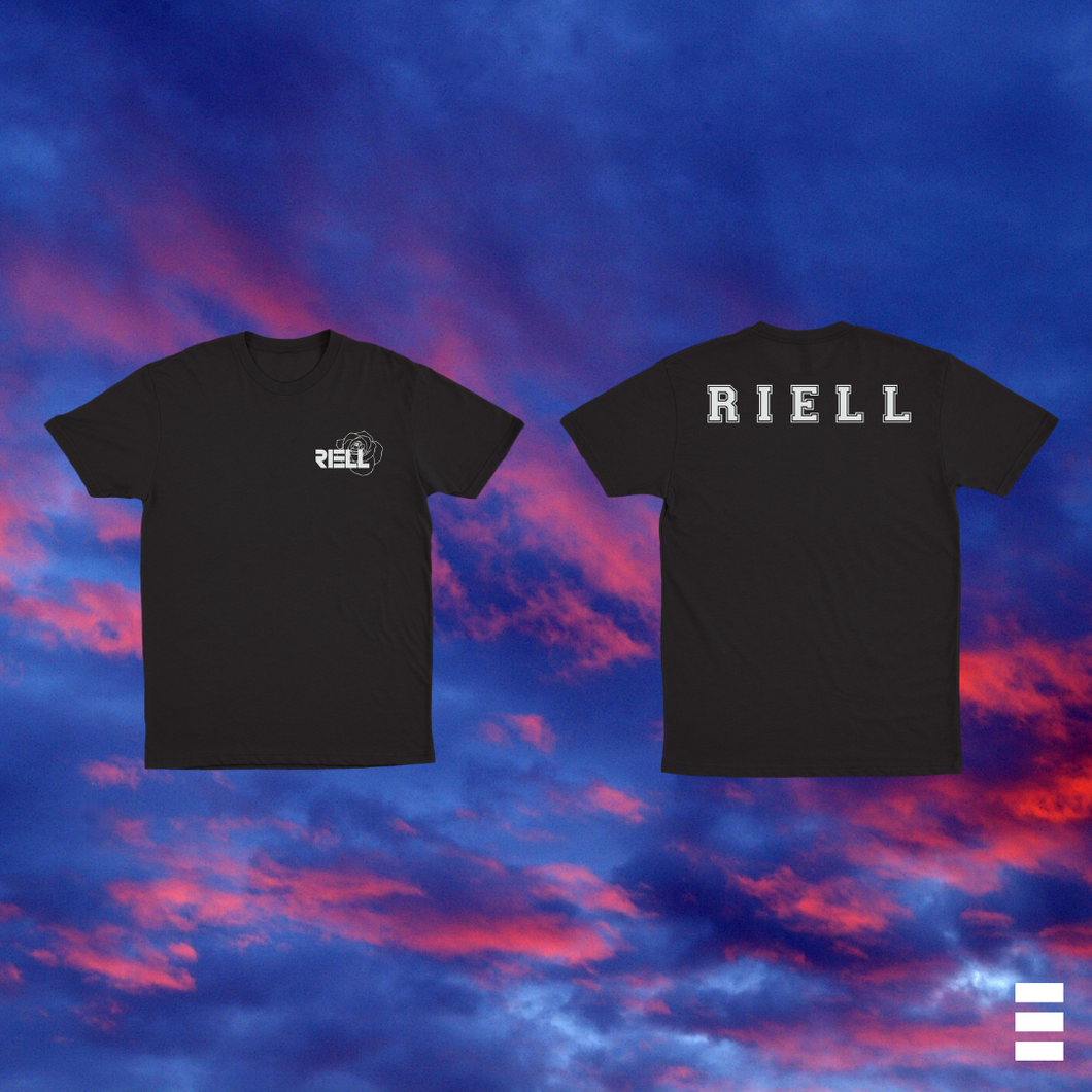 RIELL Black T-Shirt